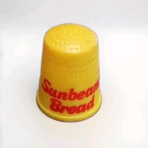 Vintage Sunbeam Bread Advertising Thimble